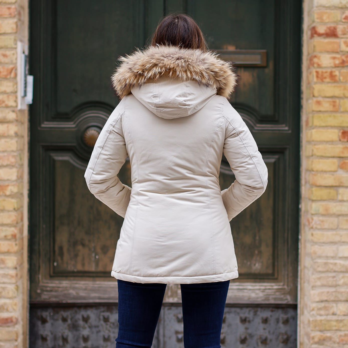 Parka Simil Woorlich Special Price Pelliccia GRANDE PANNA