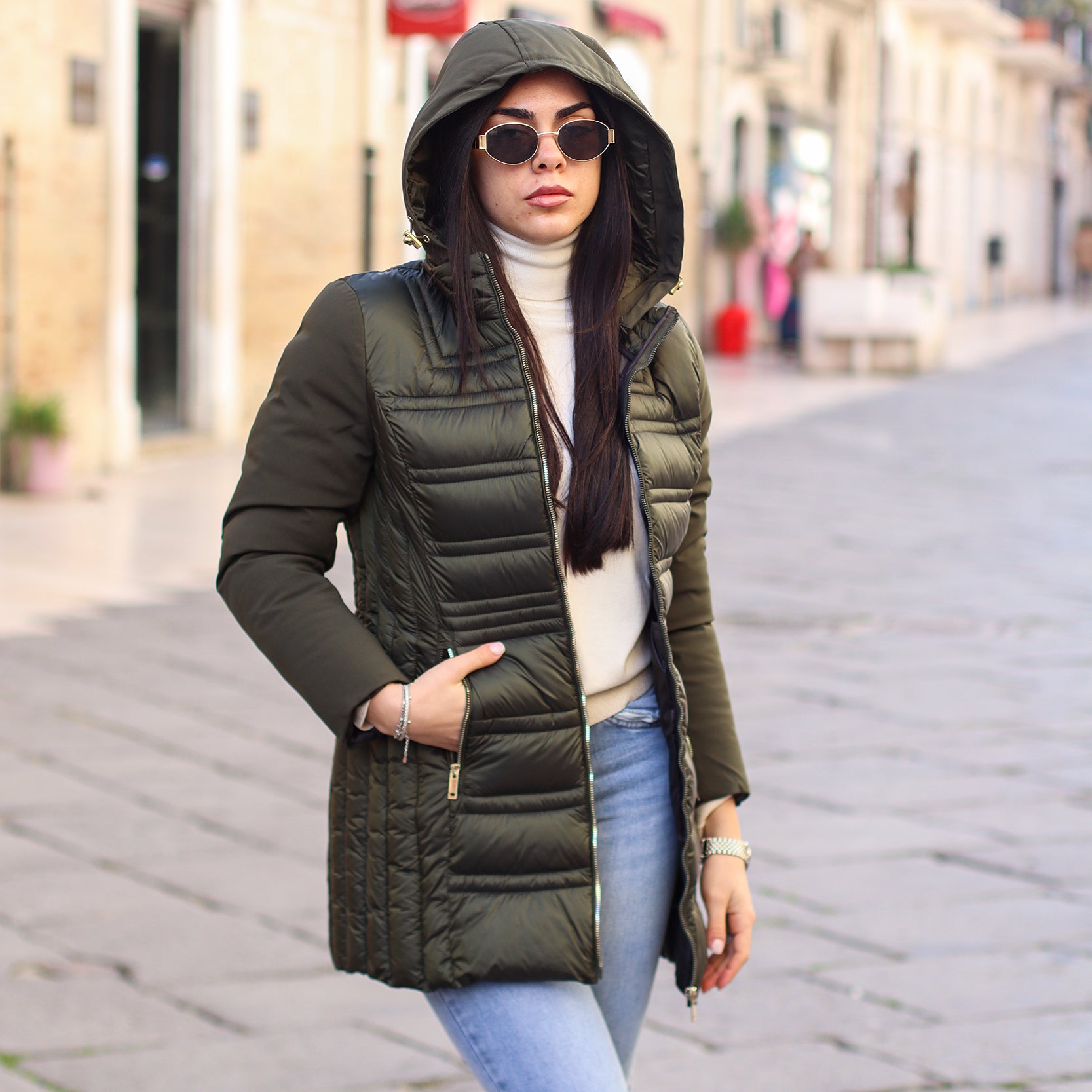 Parka doppio tessuto SPECIAL PRICE