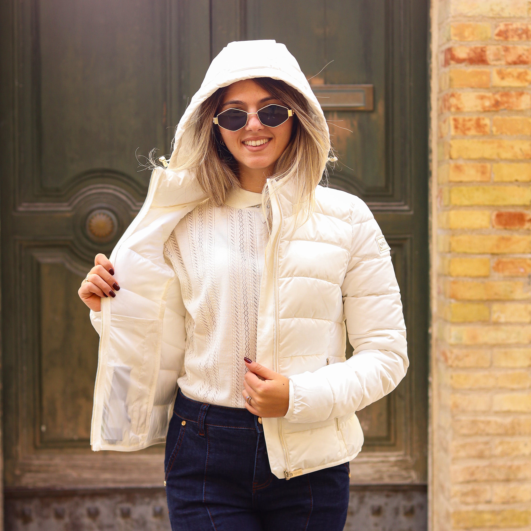 piumino yes zee 100gr  BIANCO