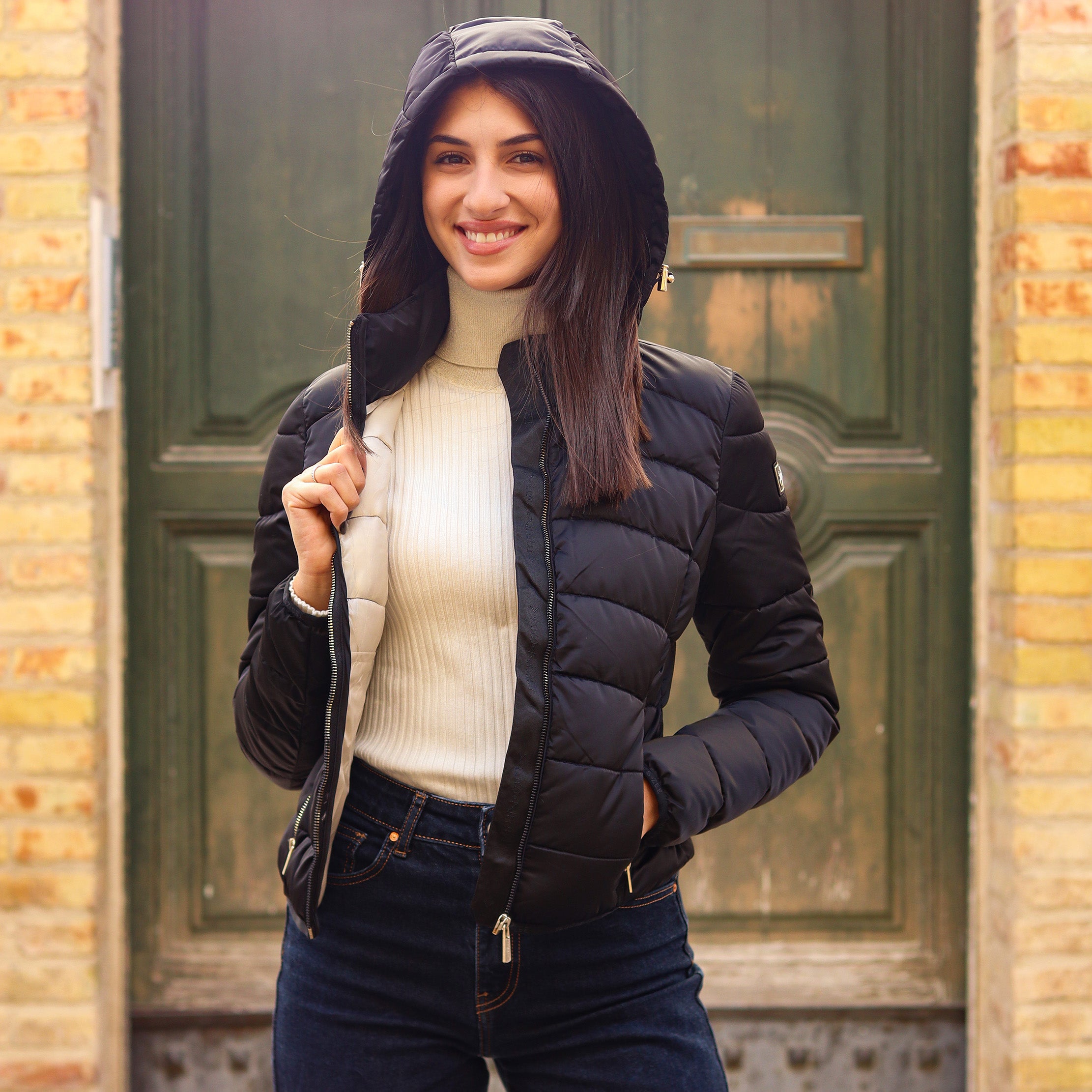 piumino yes zee 100gr NERO