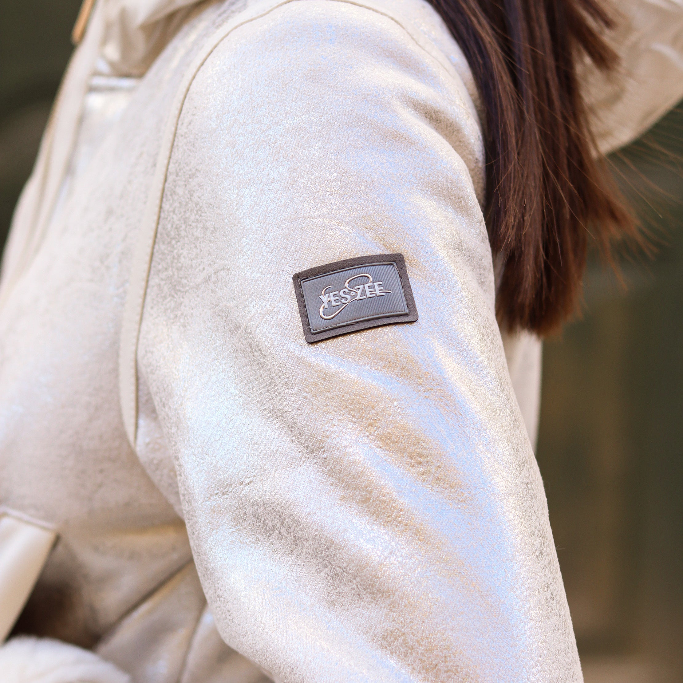 montone con cappuccio CHAMPAGNE