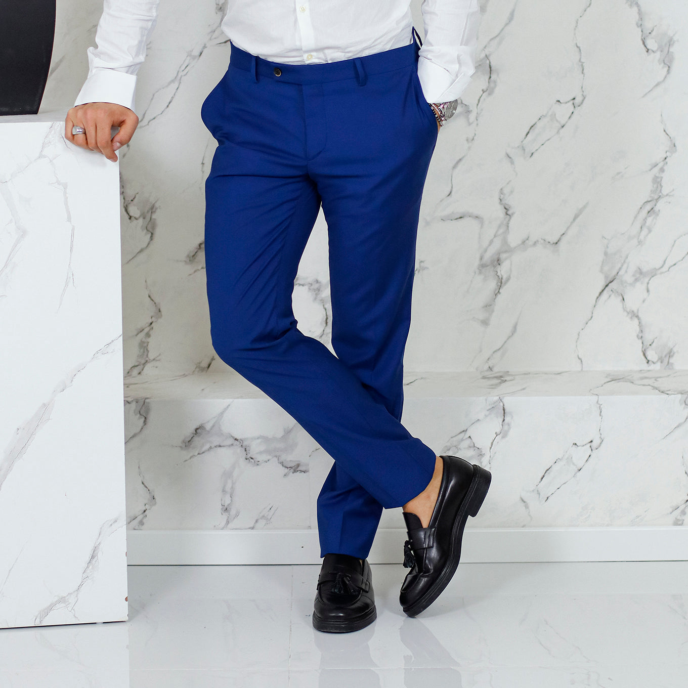 Abito GAUD' blu indaco