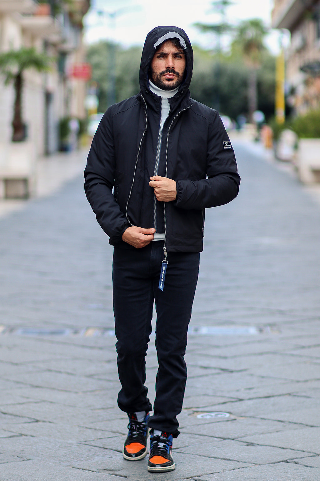 Piumino yes zee con cappuccio