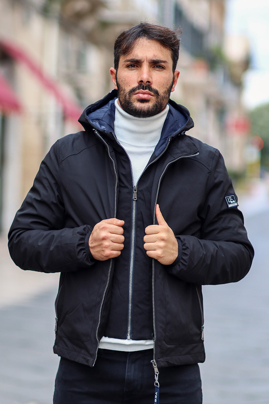 Piumino yes zee con cappuccio