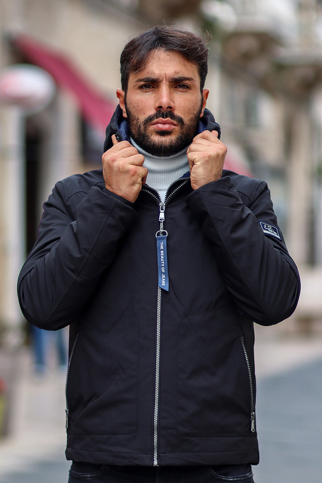 Piumino yes zee con cappuccio