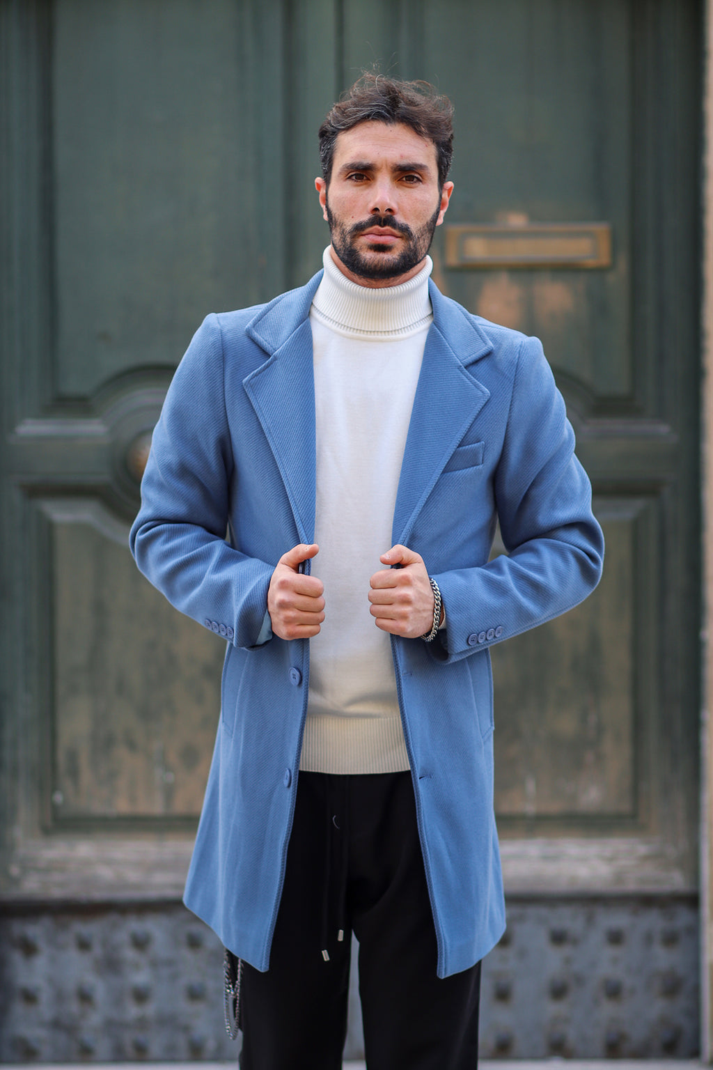 Cappotto rigato SPECIAL PRICE