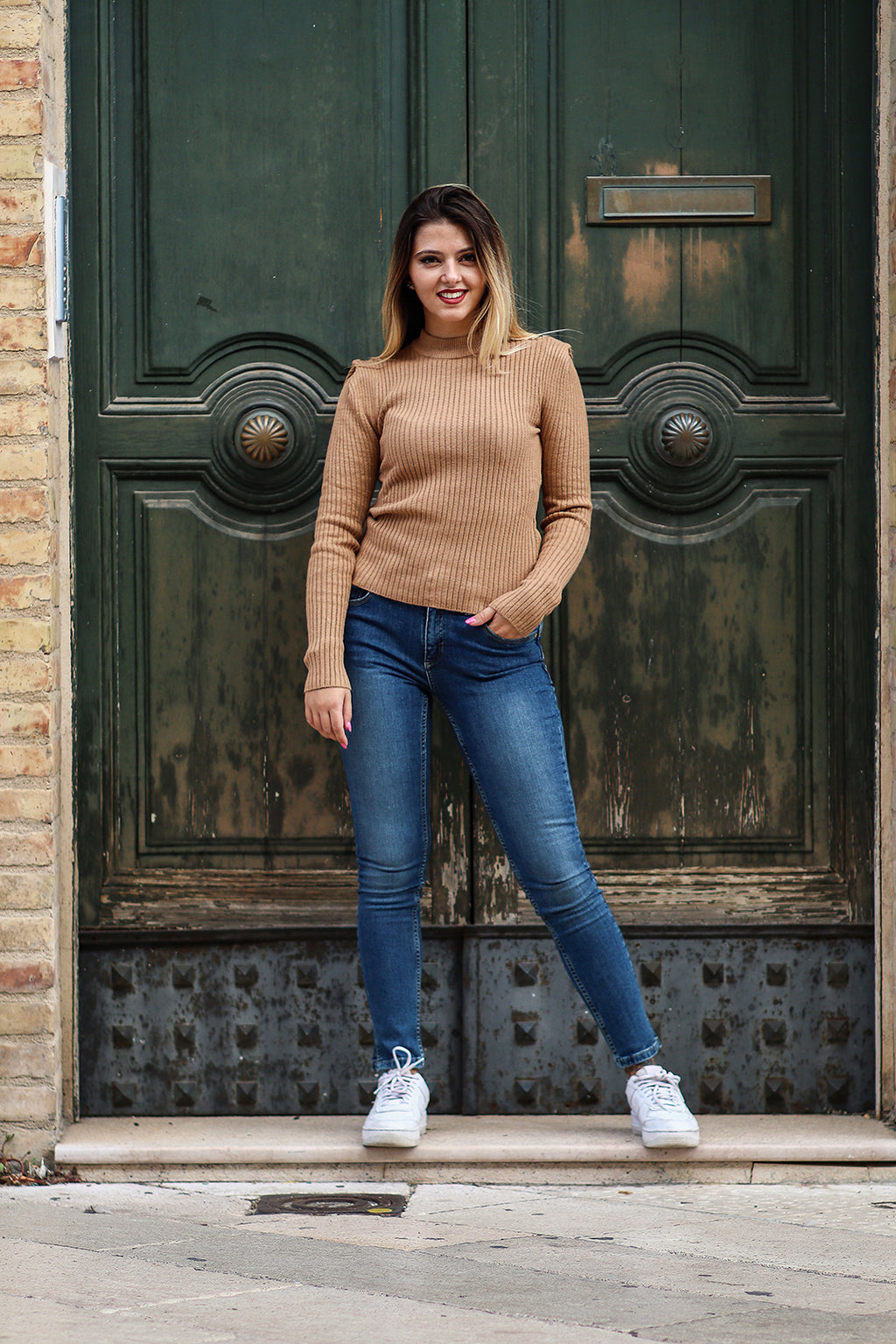 maglioncino Cammello Gaudì